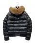 MONCLER (モンクレール) VEYLE コヨーテファーダウンジャケット ブラック サイズ:2：70000円