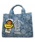 BABY MILO STORE (ベイビーマイロストア) Baby Milo & Friends スモールトートバッグ スカイブルー サイズ:- 未使用品：10000円
