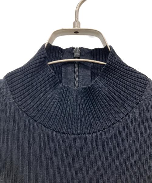 MICHAEL KORS（マイケル・コース）MICHAEL KORS (マイケル・コース) ロゴサイドライン リブニットワンピース ブラック サイズ:2の古着・服飾アイテム