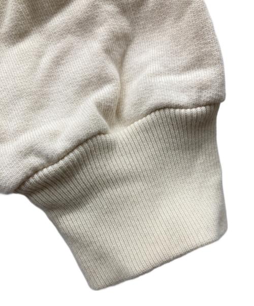 GUCCI（グッチ）GUCCI (グッチ) シェリーラインハーフジップパーカー アイボリー サイズ:10の古着・服飾アイテム