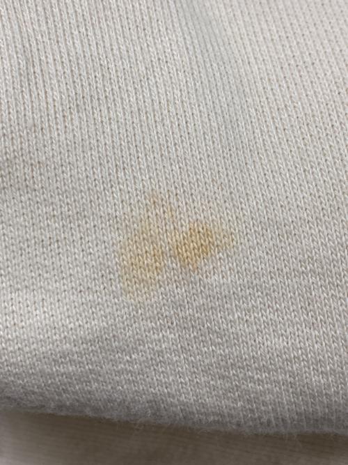 GUCCI（グッチ）GUCCI (グッチ) シェリーラインハーフジップパーカー アイボリー サイズ:10の古着・服飾アイテム