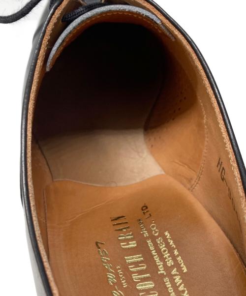 SCOTCH GRAIN（スコッチグレイン）SCOTCH GRAIN (スコッチグレイン) ストレートチップシューズ ブラック サイズ:24 1/2の古着・服飾アイテム