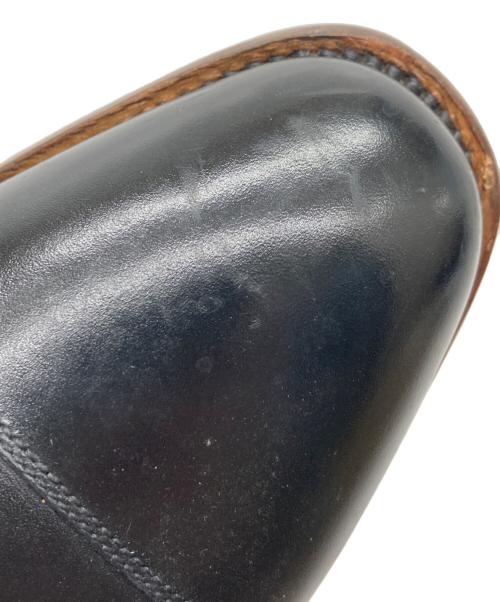 SCOTCH GRAIN（スコッチグレイン）SCOTCH GRAIN (スコッチグレイン) ストレートチップシューズ ブラック サイズ:24 1/2の古着・服飾アイテム