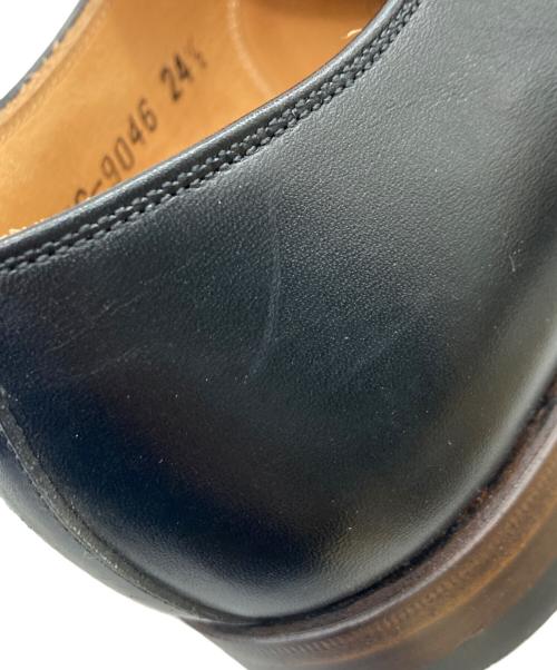 SCOTCH GRAIN（スコッチグレイン）SCOTCH GRAIN (スコッチグレイン) ストレートチップシューズ ブラック サイズ:24 1/2の古着・服飾アイテム