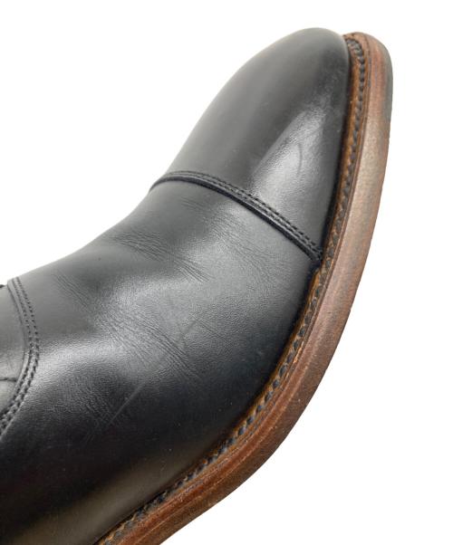 SCOTCH GRAIN（スコッチグレイン）SCOTCH GRAIN (スコッチグレイン) ストレートチップシューズ ブラック サイズ:24 1/2の古着・服飾アイテム