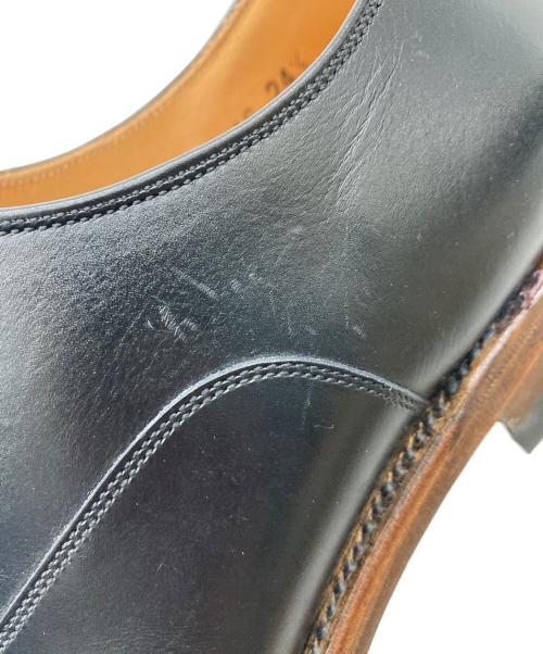 SCOTCH GRAIN（スコッチグレイン）SCOTCH GRAIN (スコッチグレイン) ストレートチップシューズ ブラック サイズ:24 1/2の古着・服飾アイテム