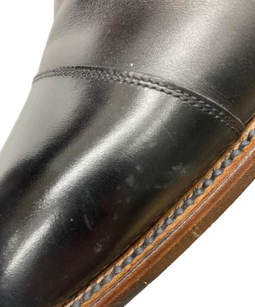 SCOTCH GRAIN（スコッチグレイン）SCOTCH GRAIN (スコッチグレイン) ストレートチップシューズ ブラック サイズ:24 1/2の古着・服飾アイテム