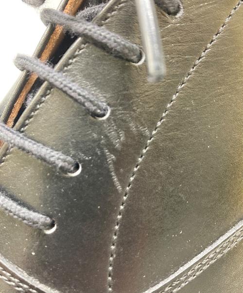 SCOTCH GRAIN（スコッチグレイン）SCOTCH GRAIN (スコッチグレイン) ストレートチップシューズ ブラック サイズ:24 1/2の古着・服飾アイテム