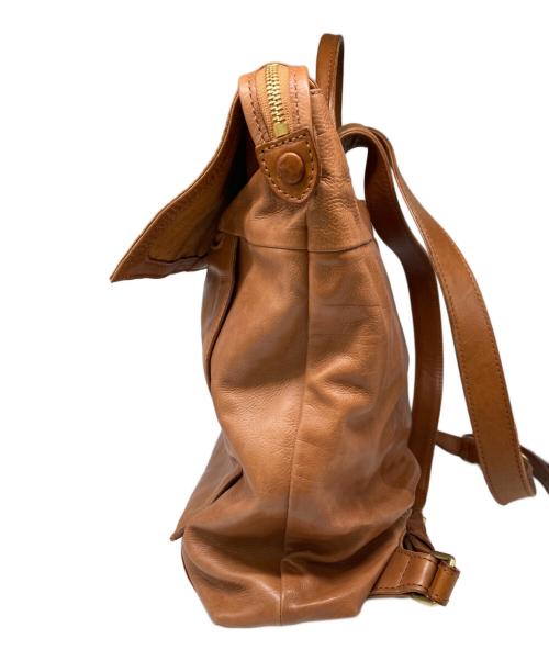 genten（ゲンテン）genten (ゲンテン) レザーリュック ブラウン サイズ:-の古着・服飾アイテム