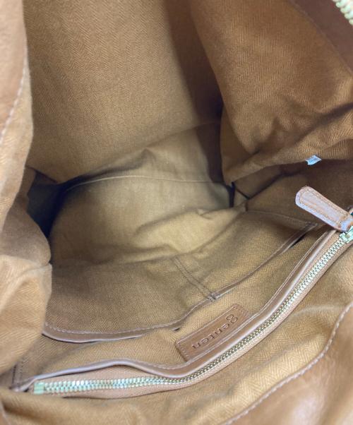 genten（ゲンテン）genten (ゲンテン) レザーリュック ブラウン サイズ:-の古着・服飾アイテム