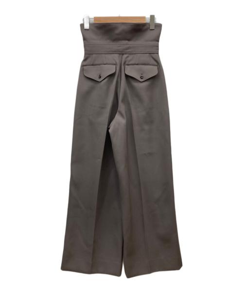 THE RERACS（ザ リラクス）THE RERACS (ザ リラクス) ワイドタックパンツ グレー サイズ:36の古着・服飾アイテム