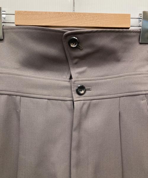 THE RERACS（ザ リラクス）THE RERACS (ザ リラクス) ワイドタックパンツ グレー サイズ:36の古着・服飾アイテム