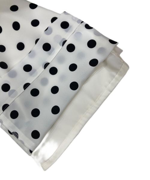 Whim Gazette（ウィムガゼット）Whim Gazette (ウィムガゼット) ドットパンツ ホワイト×ブラック サイズ:FREEの古着・服飾アイテム