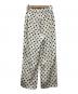 Whim Gazette (ウィムガゼット) ドットパンツ ホワイト×ブラック サイズ:FREE：8000円