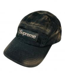 SUPREME（シュプリーム）の古着「25FW OVERDYED CAMP CAP」｜ブラック