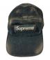 SUPREME (シュプリーム) 25FW OVERDYED CAMP CAP ブラック サイズ:-：9000円