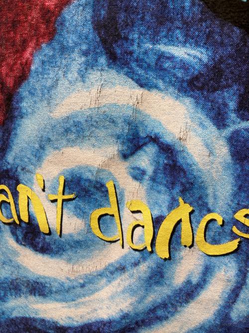 giant（ジャイアント）giant (ジャイアント) genesis WE CAN'T DANCE TOUR TSHIRT ブラック サイズ:XLの古着・服飾アイテム