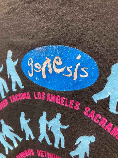 giant（ジャイアント）giant (ジャイアント) genesis WE CAN'T DANCE TOUR TSHIRT ブラック サイズ:XLの古着・服飾アイテム
