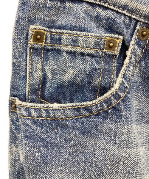 DSQUARED2（ディースクエアード）DSQUARED2 (ディースクエアード) ダメージ加工デニムパンツ ブルー サイズ:44の古着・服飾アイテム