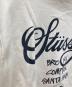 中古・古着 stussy (ステューシー) WORLD TOUR ZIP HOOD/ワールドツアージップパーカージップパーカー ベージュ サイズ:L：8000円