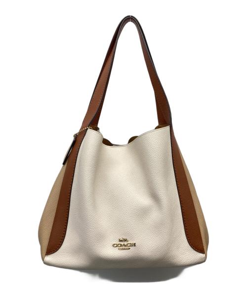 COACH（コーチ）COACH (コーチ) ハドリーホーボー カラーブロックトートバッグ ベージュ サイズ:-の古着・服飾アイテム