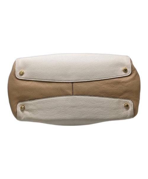 COACH（コーチ）COACH (コーチ) ハドリーホーボー カラーブロックトートバッグ ベージュ サイズ:-の古着・服飾アイテム