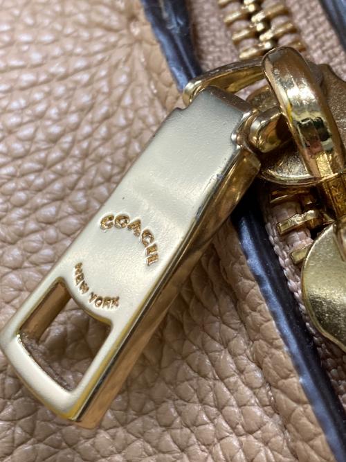 COACH（コーチ）COACH (コーチ) ハドリーホーボー カラーブロックトートバッグ ベージュ サイズ:-の古着・服飾アイテム