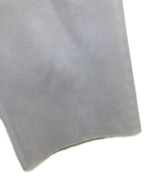 CLANE（クラネ）CLANE (クラネ) SHEER MESH CURVE SLEEVE TOPS スカイブルー サイズ:1の古着・服飾アイテム