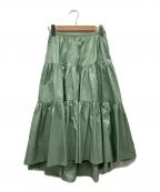FOXEYフォクシー）の古着「Skirt Paefait」｜黄緑