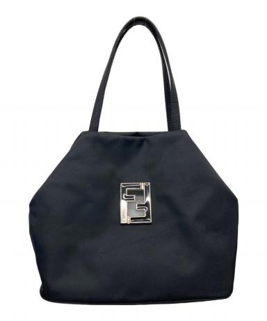 中古・古着通販】FENDI (フェンディ) FFロゴナイロントートバッグ 中古・古着通販】FENDI (フェンディ) FFロゴナイロントートバッグ