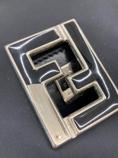 FENDI（フェンディ）FENDI (フェンディ) FFロゴナイロントートバッグ ブラック サイズ:-の古着・服飾アイテム