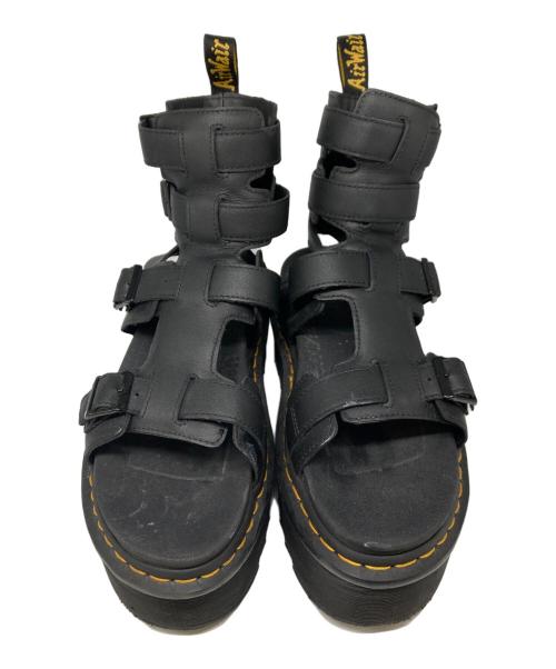Dr.Martens（ドクターマーチン）Dr.Martens (ドクターマーチン) GIAVANNA グラディエーターサンダル ブラック サイズ:39の古着・服飾アイテム