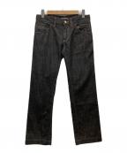 DOLCE & GABBANAドルチェ＆ガッバーナ）の古着「14CLASSIC デニムパンツ」｜ブラック