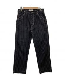 SCHOTT BROS.（ショット）の古着「OLD HICKORY DENIM PANTS」｜ブラック