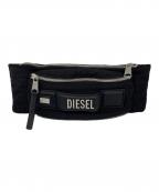DIESELディーゼル）の古着「Logos Belt Bag」｜ブラック