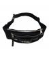 中古・古着 DIESEL (ディーゼル) Logos Belt Bag ブラック：9000円