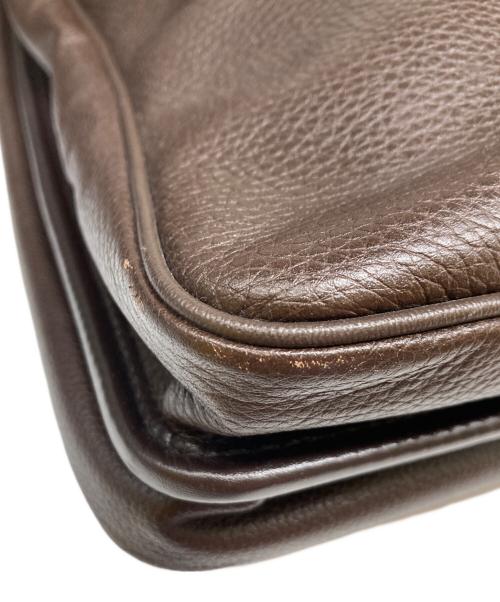 LONGCHAMP（ロンシャン）LONGCHAMP (ロンシャン) レザービジネスバッグ ブラウンの古着・服飾アイテム