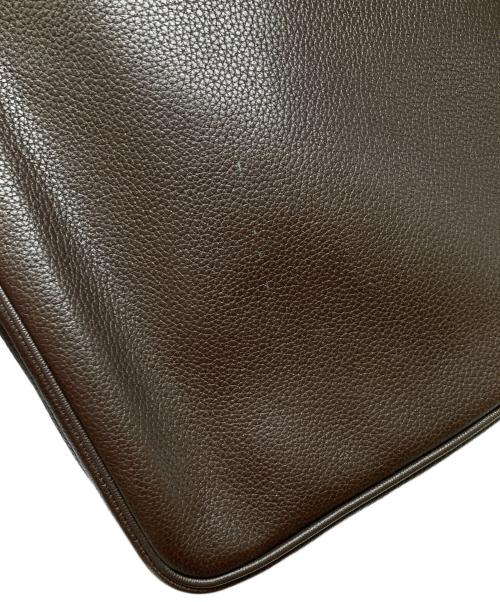 LONGCHAMP（ロンシャン）LONGCHAMP (ロンシャン) レザービジネスバッグ ブラウンの古着・服飾アイテム