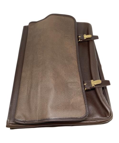 LONGCHAMP（ロンシャン）LONGCHAMP (ロンシャン) レザービジネスバッグ ブラウンの古着・服飾アイテム
