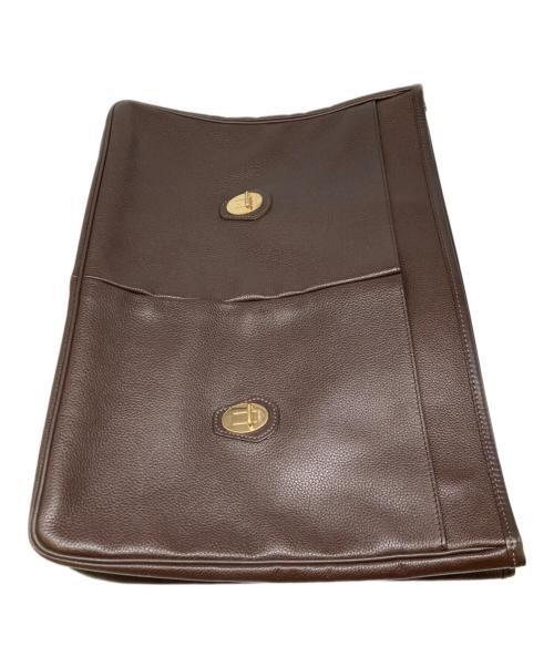 LONGCHAMP（ロンシャン）LONGCHAMP (ロンシャン) レザービジネスバッグ ブラウンの古着・服飾アイテム