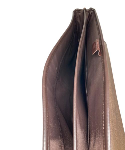 LONGCHAMP（ロンシャン）LONGCHAMP (ロンシャン) レザービジネスバッグ ブラウンの古着・服飾アイテム