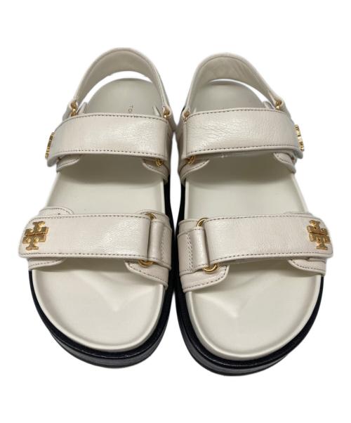 TORY BURCH（トリーバーチ）TORY BURCH (トリーバーチ) KIRA SPORT SANDAL ベージュ サイズ:6Mの古着・服飾アイテム