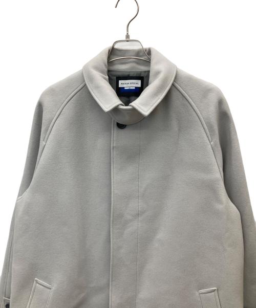 MAISON SPECIAL（メゾンスペシャル）MAISON SPECIAL (メゾンスペシャル) プライムオーバーメルトンバルマカンコート グレー サイズ:1の古着・服飾アイテム