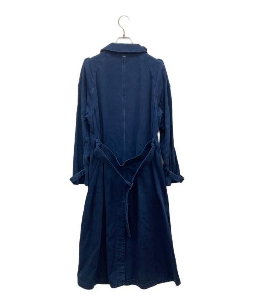G-STAR RAW（ジースターロゥ）G-STAR RAW (ジースターロゥ) デニムトレンチコート/Minor A-line Loose Trench インディゴ サイズ:Sの古着・服飾アイテム