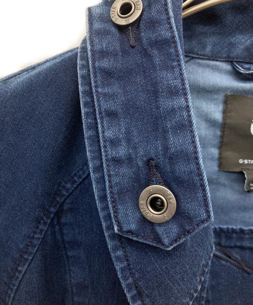 G-STAR RAW（ジースターロゥ）G-STAR RAW (ジースターロゥ) デニムトレンチコート/Minor A-line Loose Trench インディゴ サイズ:Sの古着・服飾アイテム