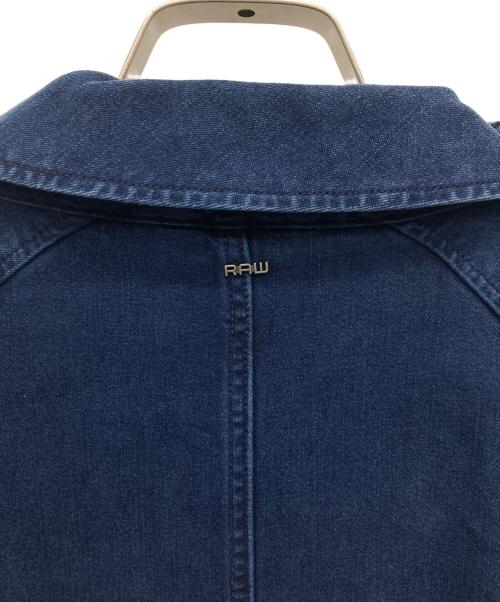 G-STAR RAW（ジースターロゥ）G-STAR RAW (ジースターロゥ) デニムトレンチコート/Minor A-line Loose Trench インディゴ サイズ:Sの古着・服飾アイテム