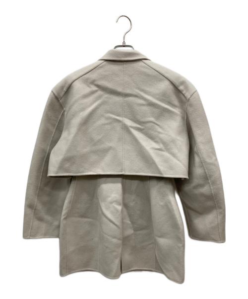 ETRE（エトレ）etre (エトレ) 2ピースリバージャケット ベージュ サイズ:Sの古着・服飾アイテム