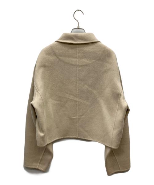 TODAYFUL（トゥデイフル）TODAYFUL (トゥデイフル) Wool Zip Blouson ベージュ サイズ:36の古着・服飾アイテム