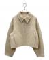 TODAYFUL（トゥデイフル）の古着「Wool Zip Blouson」｜ベージュ