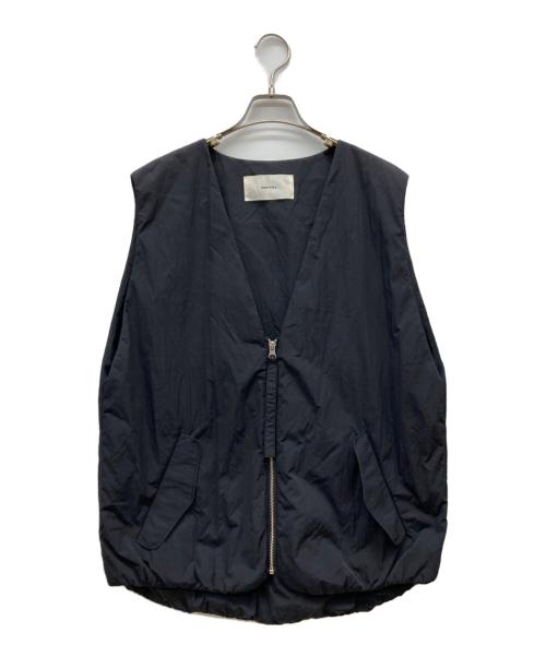 TODAYFUL（トゥデイフル）TODAYFUL (トゥデイフル) Vneck Nylon Vest ブラック サイズ:FREE 未使用品の古着・服飾アイテム